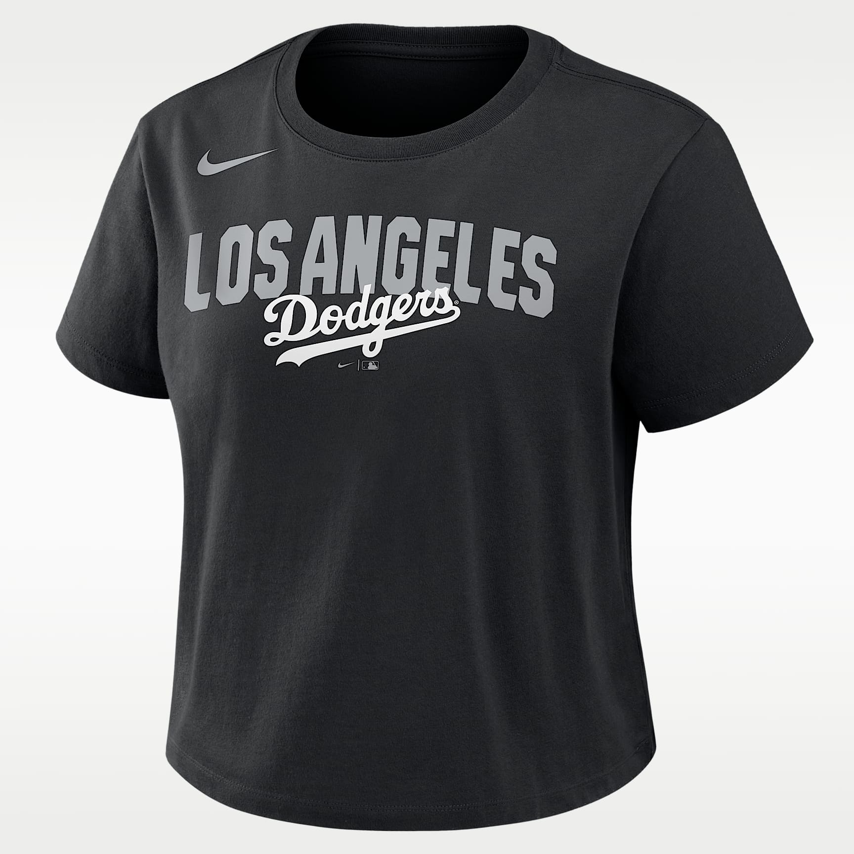Los Angeles Dodgers Mod Women's Nike MLB Cropped T-Shirt. Nike.com